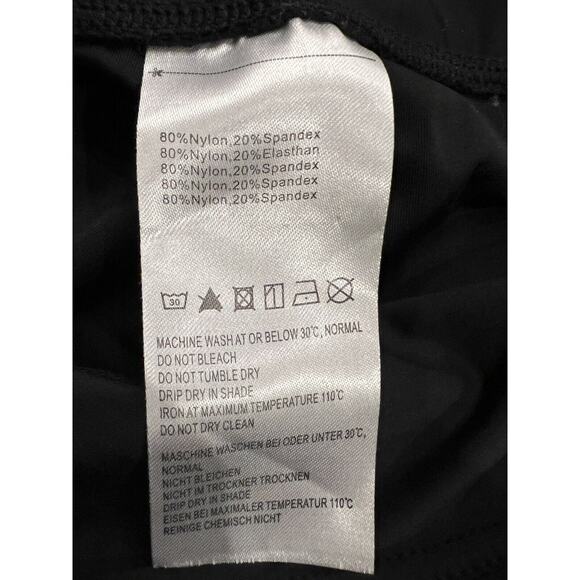 Baleaf Womens Black Cycling Pink Padded Capri Leggings Pants Size XXL 2XL - Picture 6 of 10